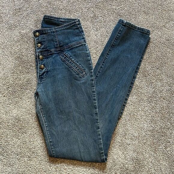 Era of Chaos High Wasted Skinny Jean size 28 - Picture 1 of 12